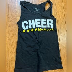 Youth medium Woodward cheer tank